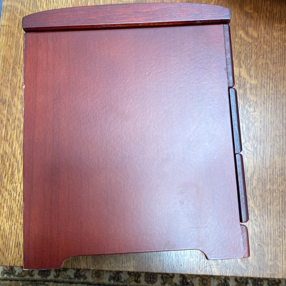 EUC! Wood jewelry box - Picture 9 of 10